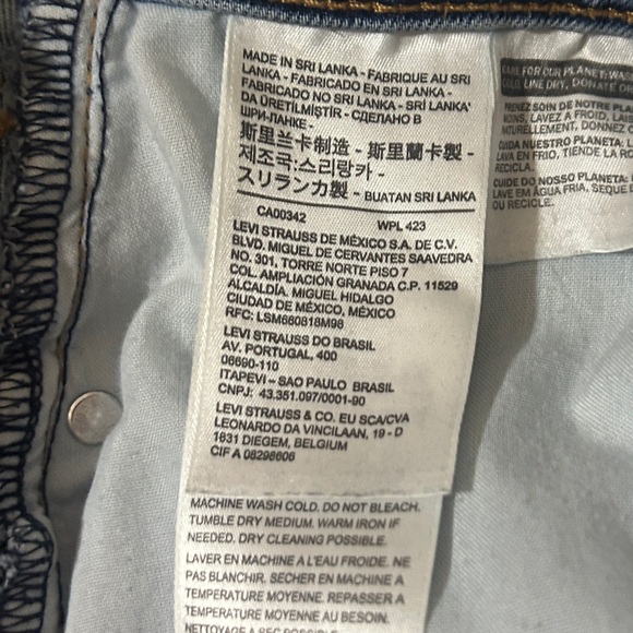 Levi's Wedgie Straight Leg Women's Jeans size 31.  Excellent condition. - Picture 10 of 13